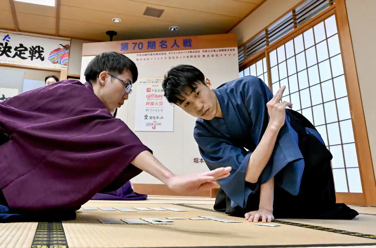 札をとる川瀬将義